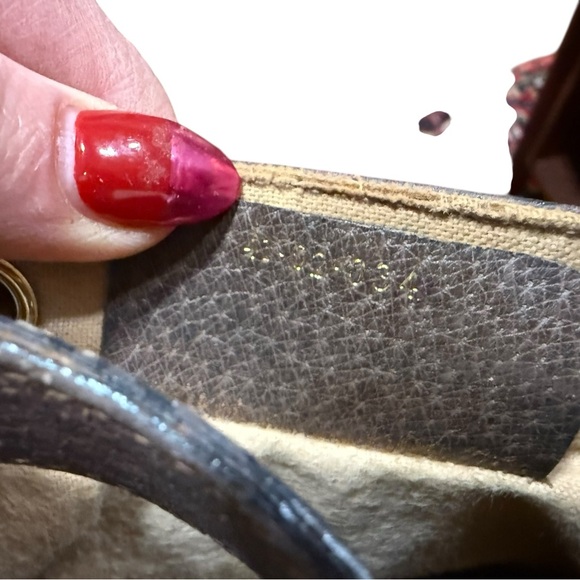 ❌sold❌Vintage Gucci GG Monogram Drawstring Bucket Bag | 1970s 1980s Italy - Picture 8 of 13